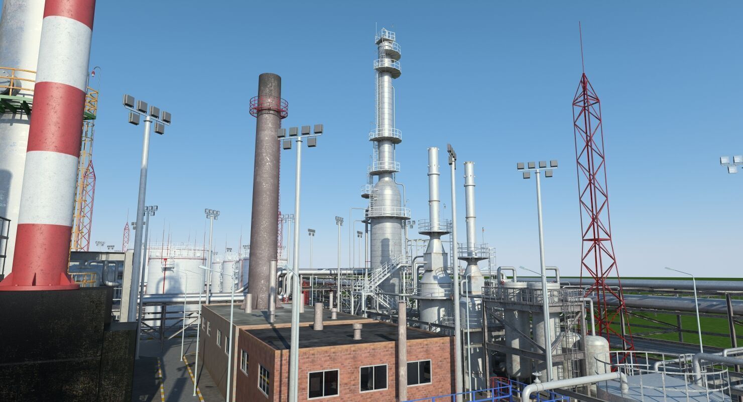 Refinery 3D model_18