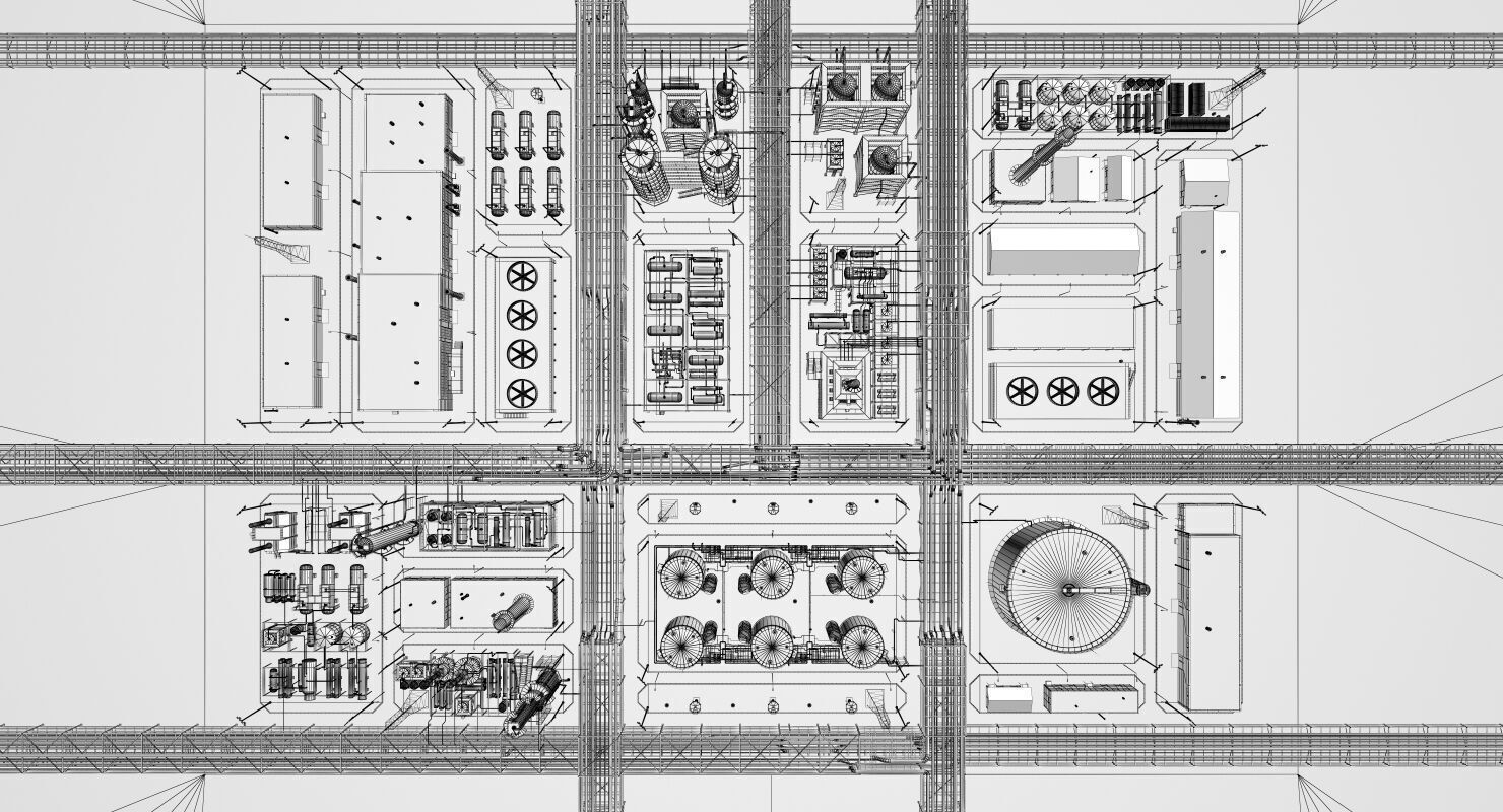 Refinery 3D model_39