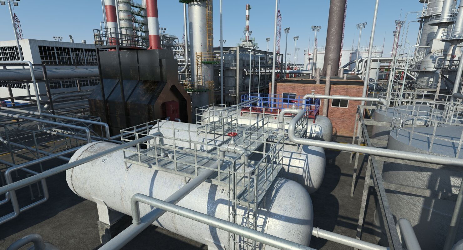 Refinery 3D model_26