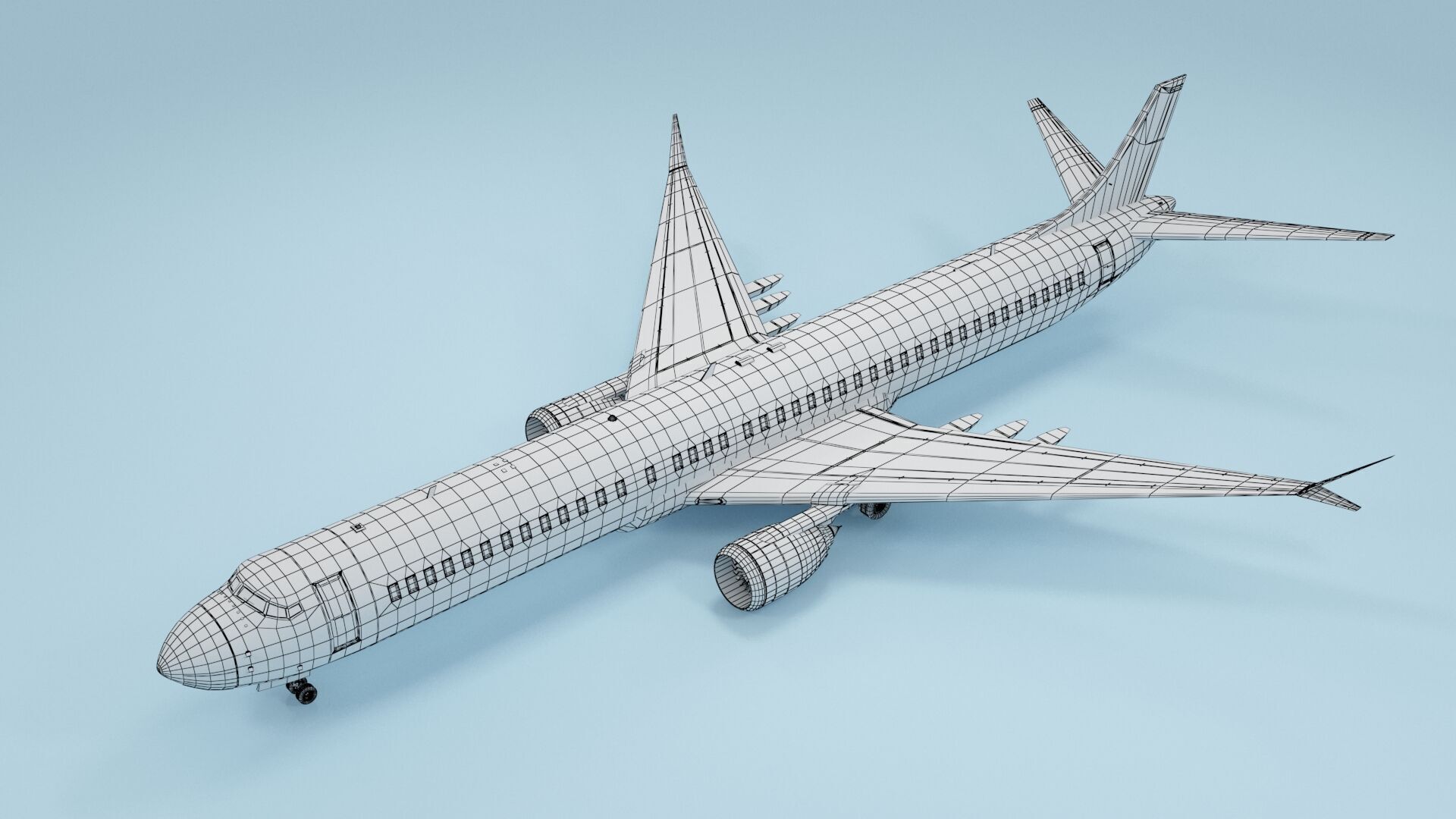 Plane 02 3D model_8