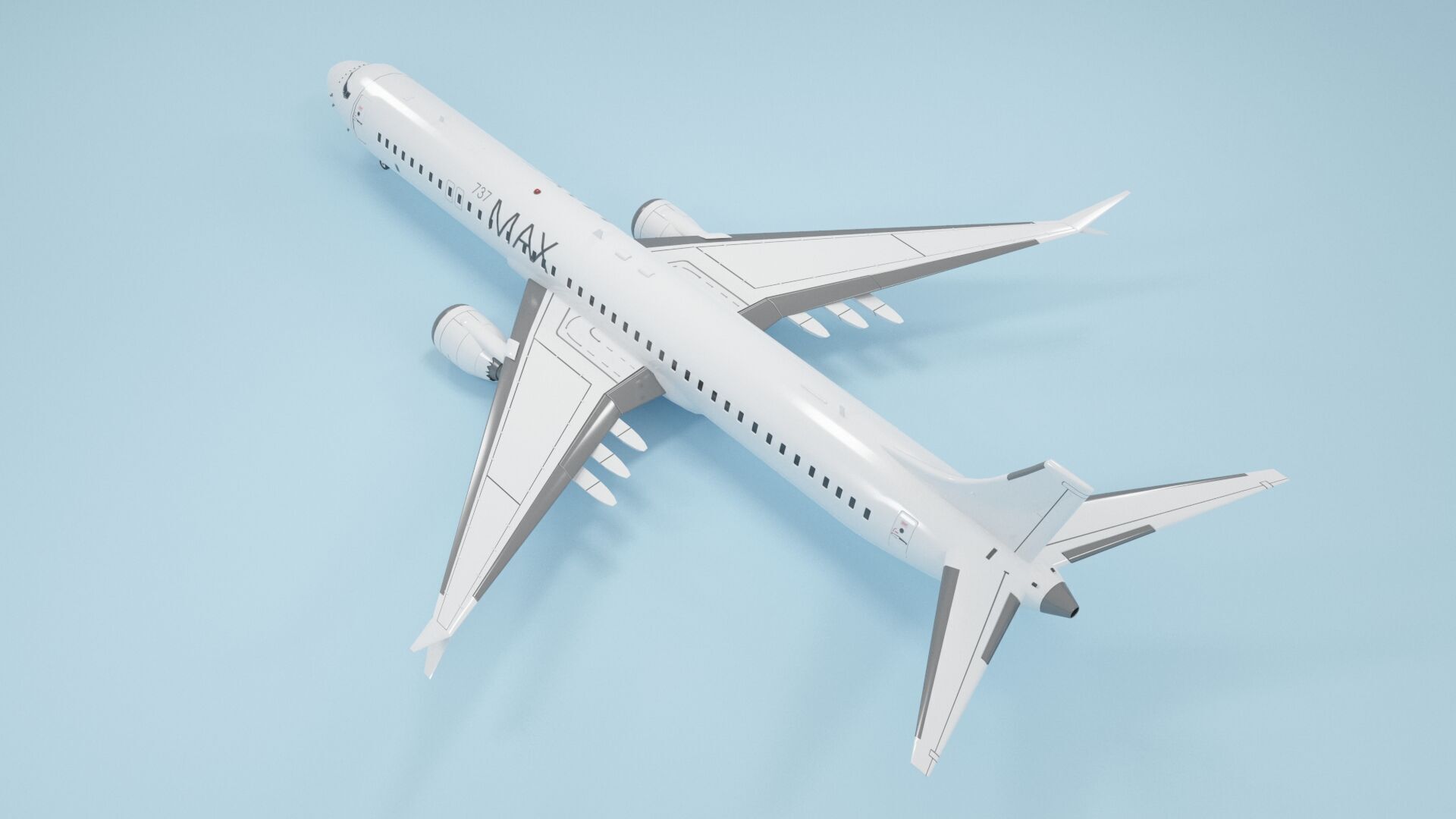 Plane 02 3D model_3