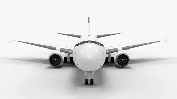 Plane 02 3D model