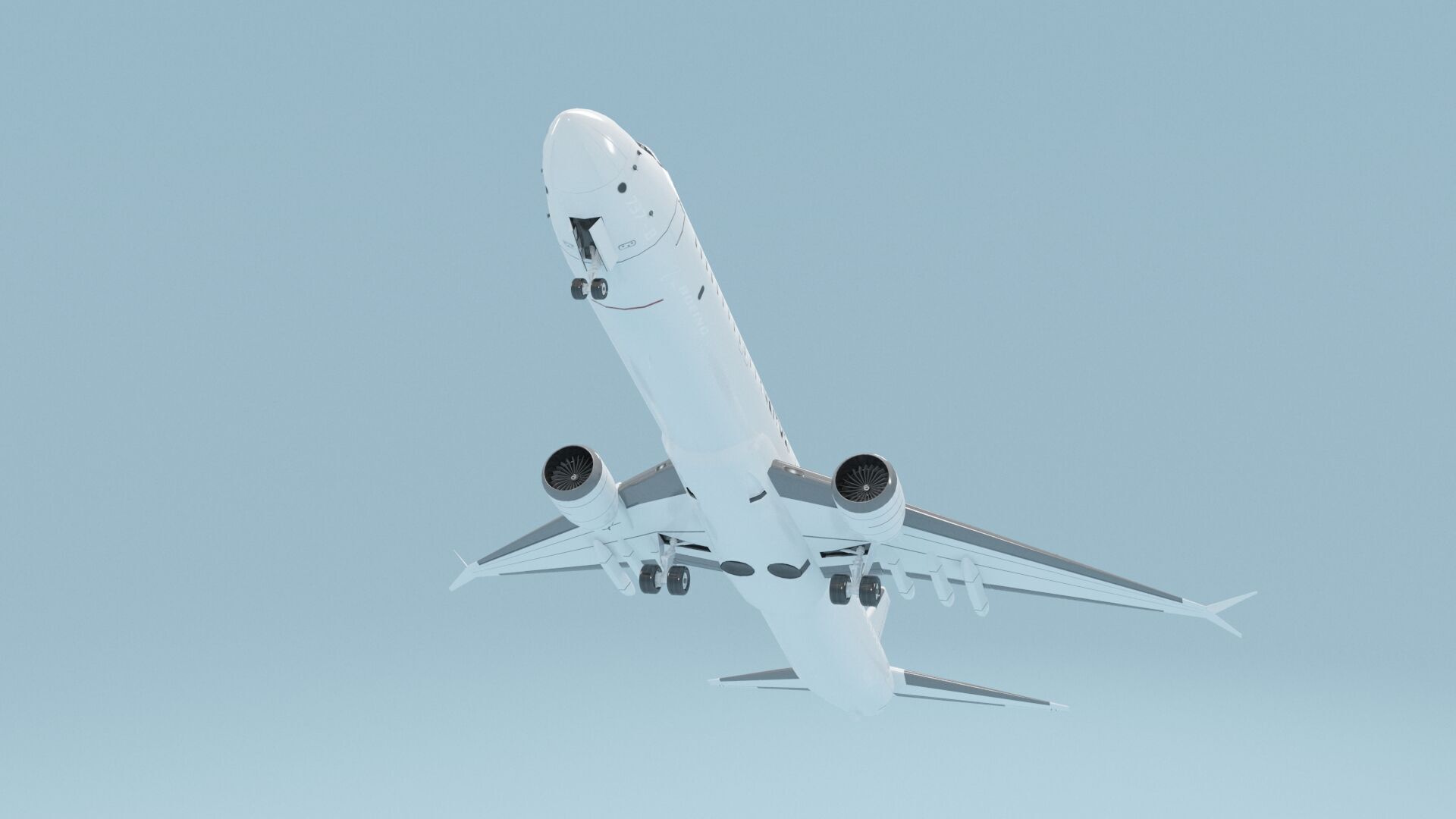 Plane 02 3D model_6