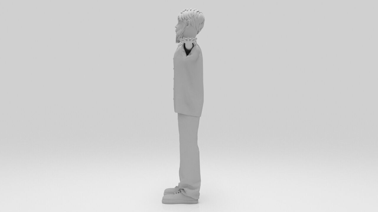 Character Jerry Rigged  Low-poly 3D model_7