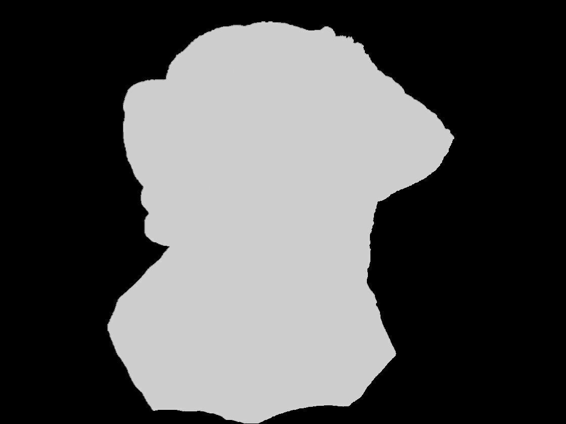 Realistic Dog Portrait Sculpture 3D print model_5