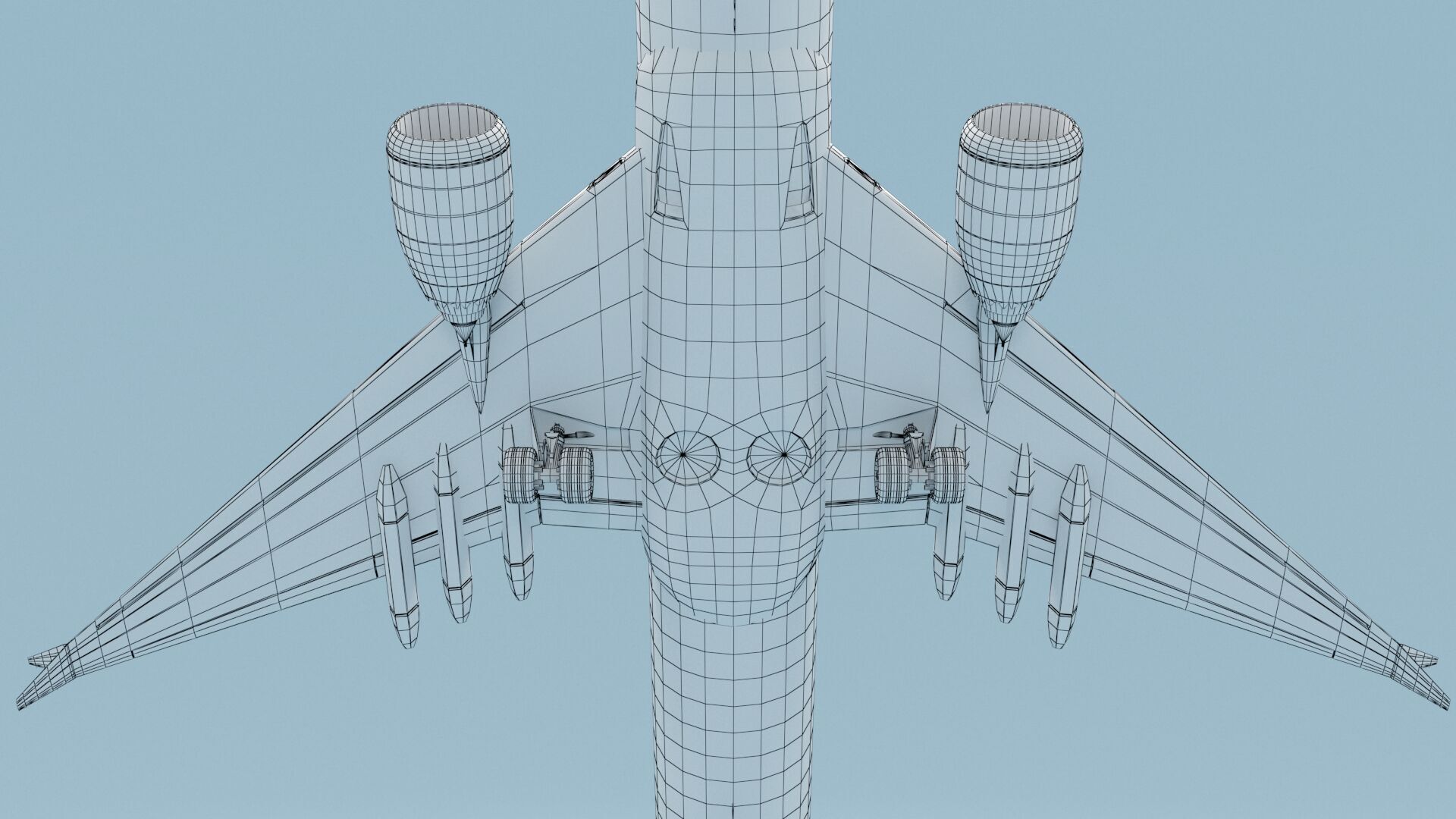 Plane 03 3D model_9