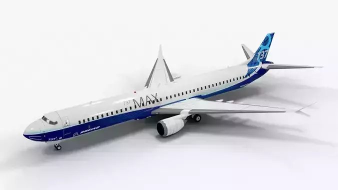 Plane 03 3D model