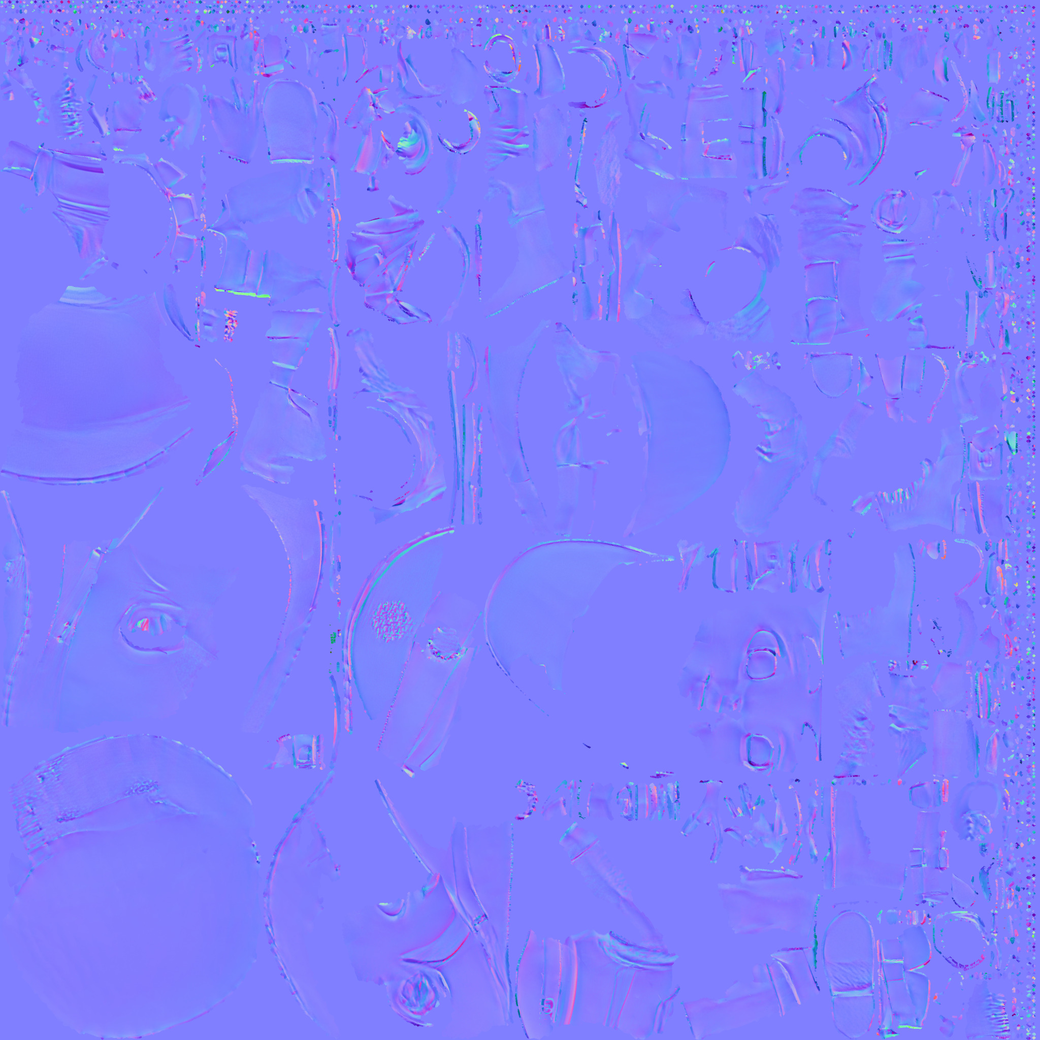 Male Cartoon Army 3D Model Low-poly 3D model_6