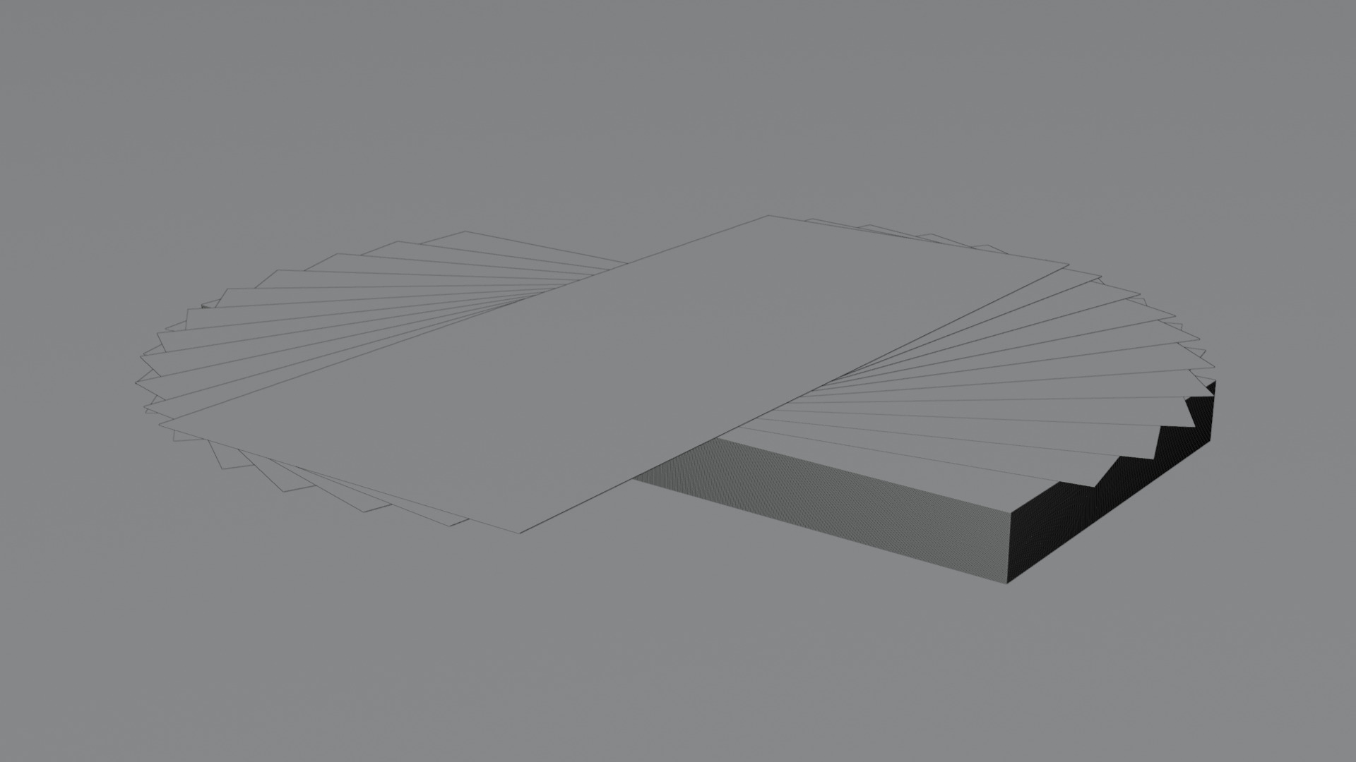 100 Dollar Bills Stack Low-poly 3D model 3D model_5