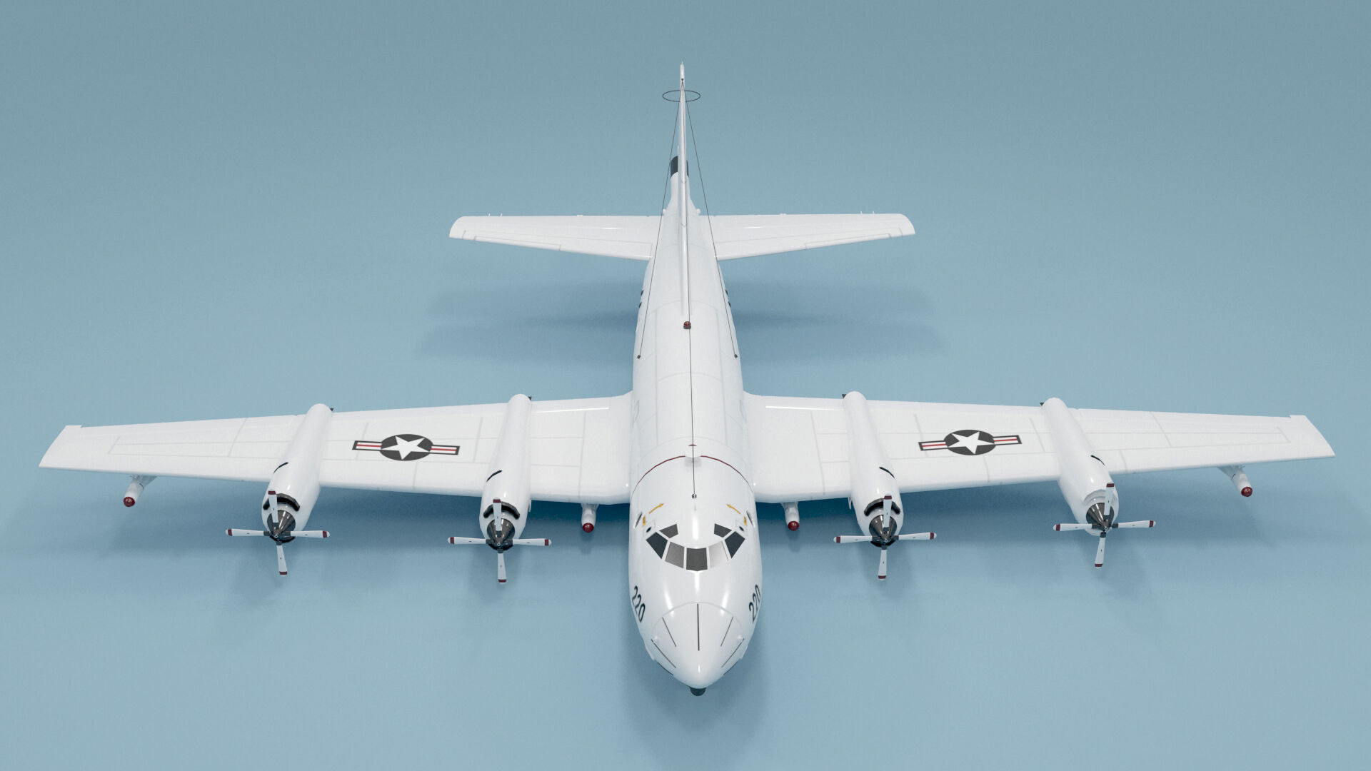 Plane 05 3D model_6