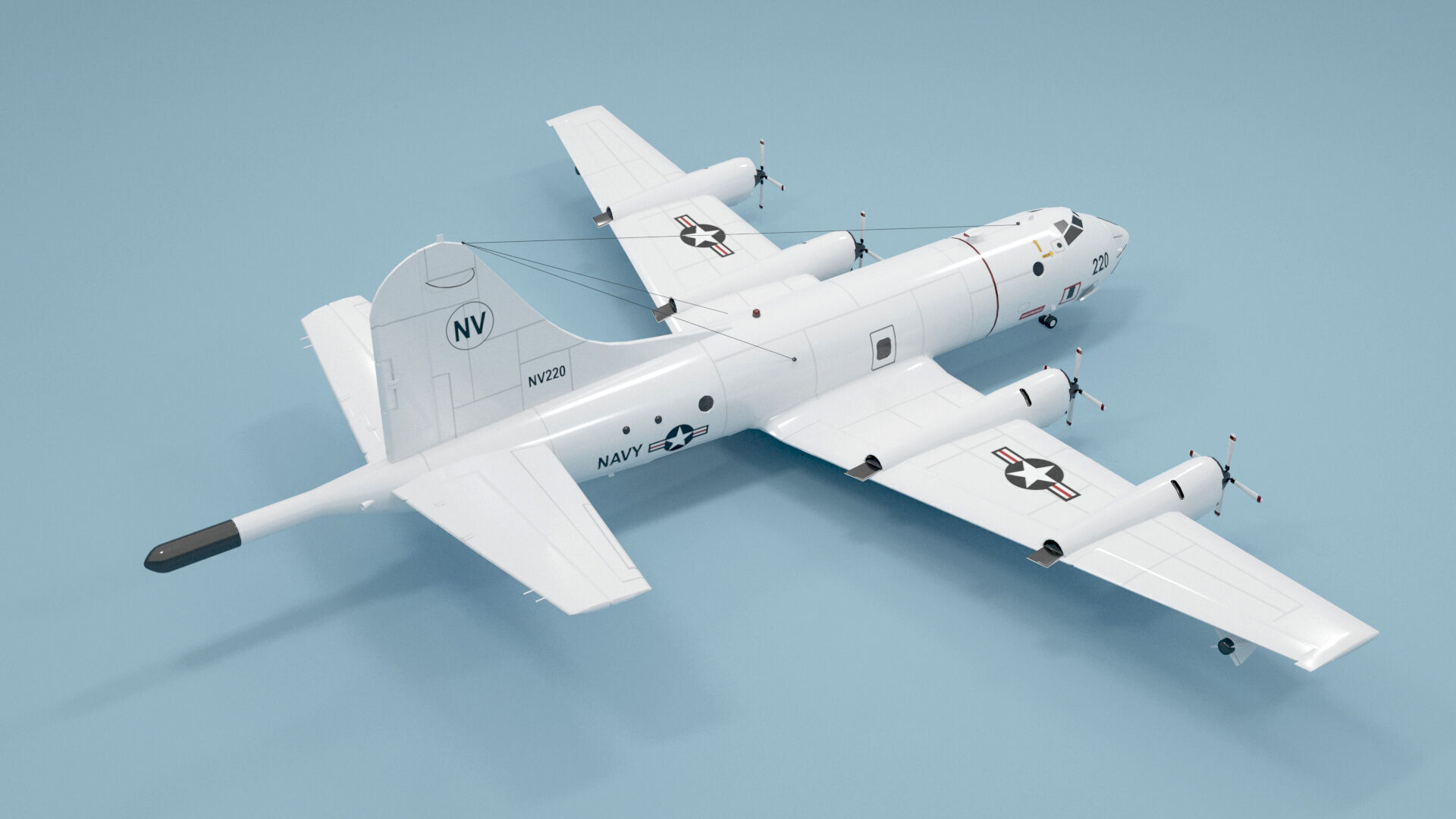 Plane 05 3D model_5