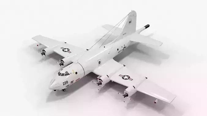 Plane 05 3D model