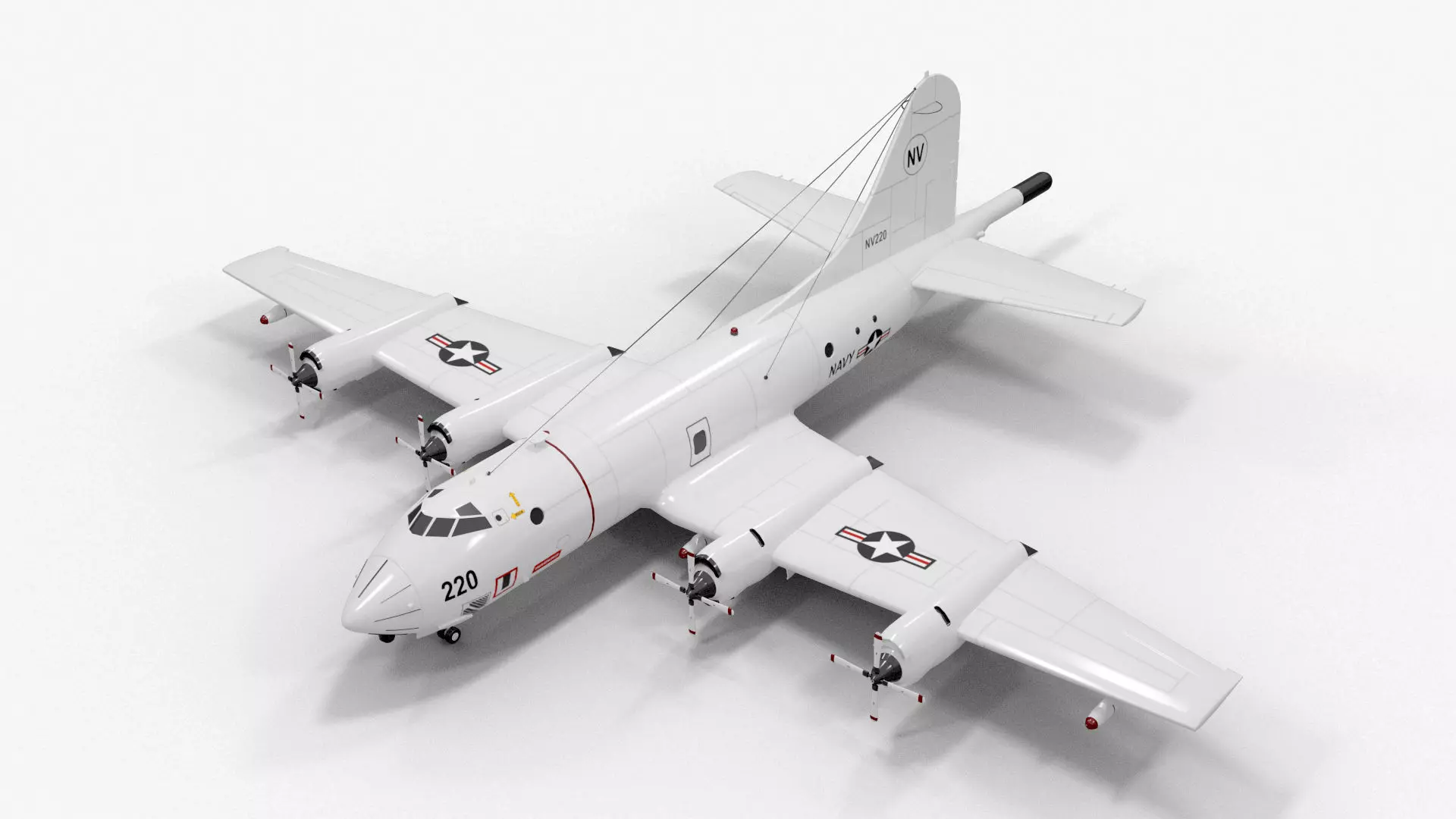 Plane 05 3D model_0