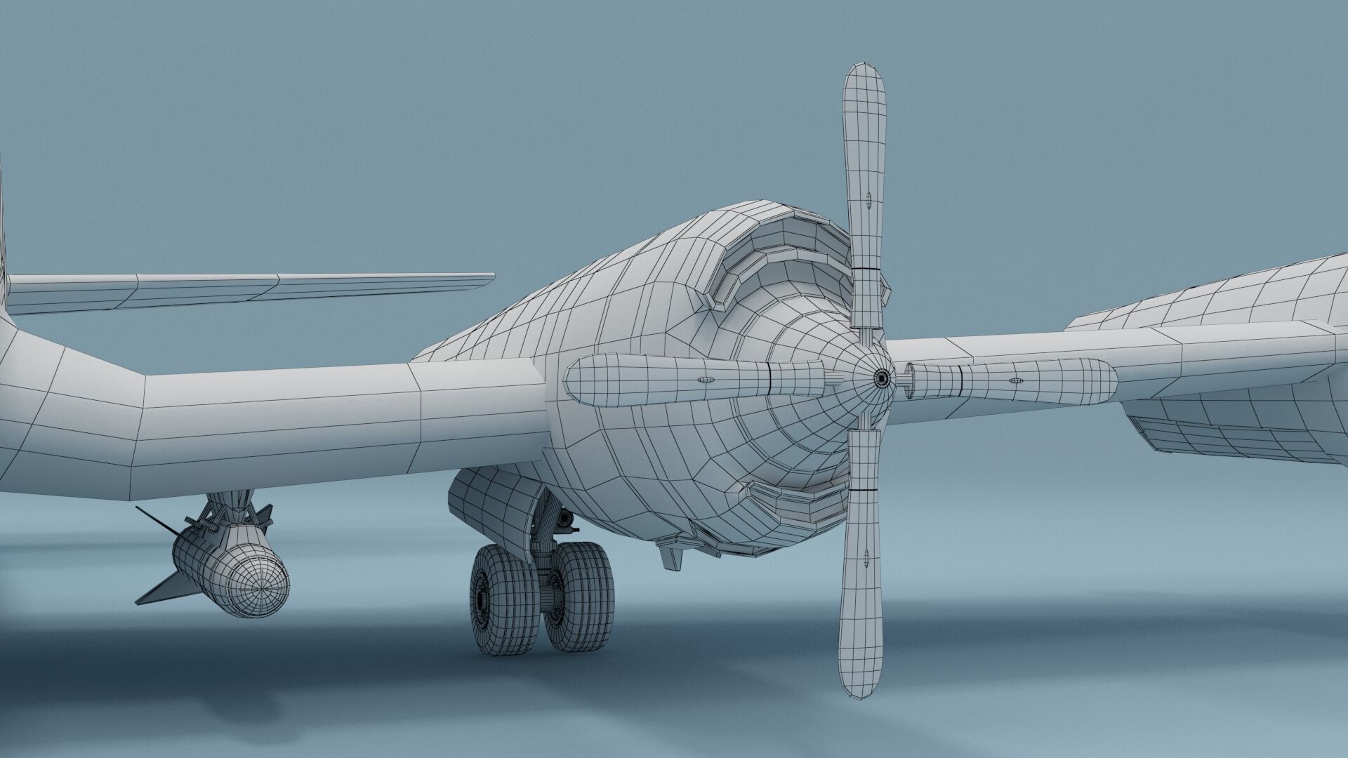 Plane 05 3D model_9