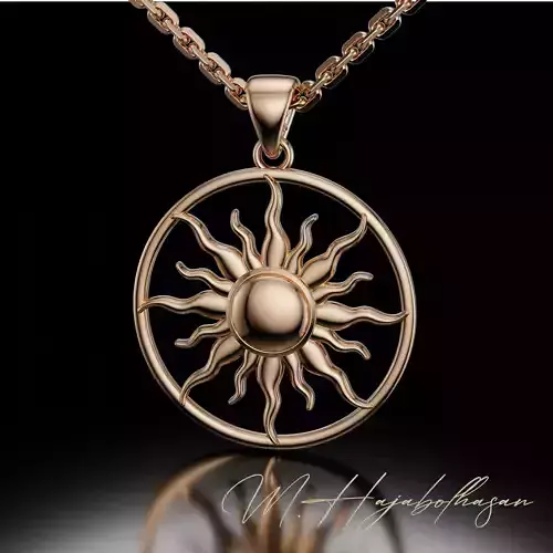 Radiant Sun Pendant