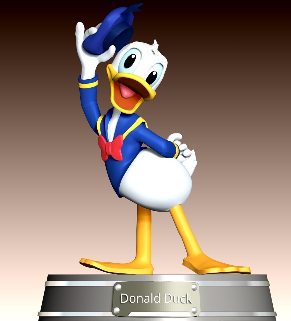 Donald Duck Fan Art 3D print model_1