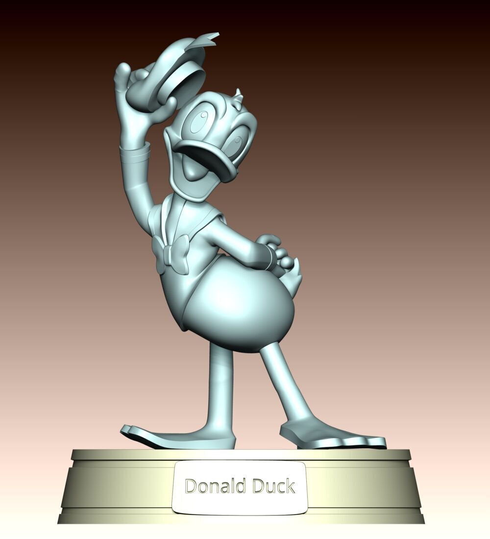 Donald Duck Fan Art 3D print model_10