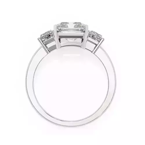 PRINCESS DIAMOND RING -CAD-140