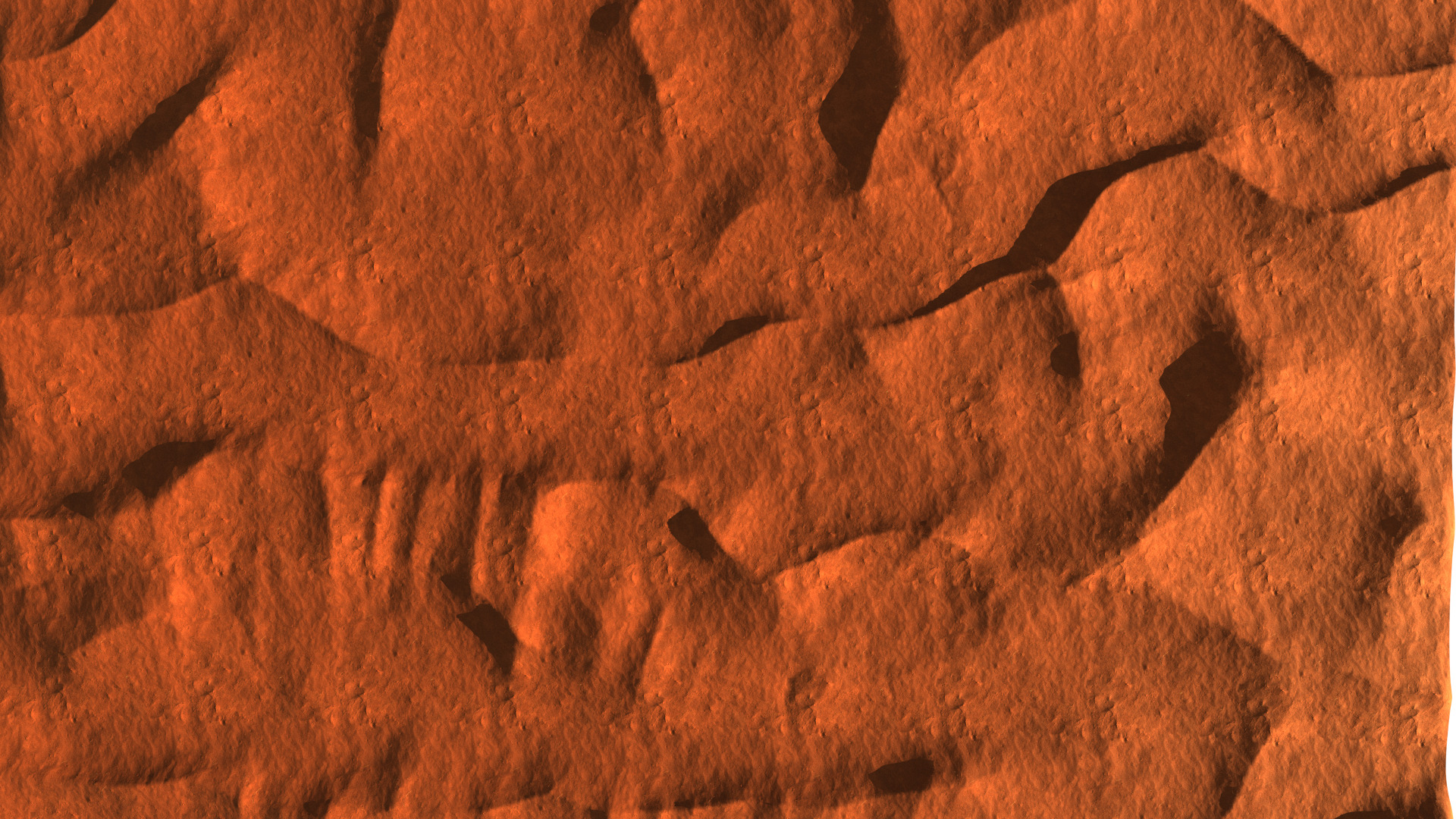 desert terrain pack Low-poly 3D model_6