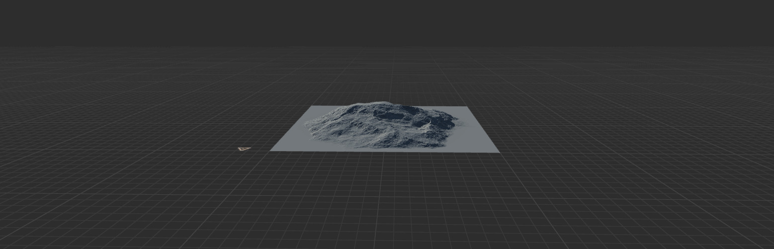 desert terrain pack Low-poly 3D model_10