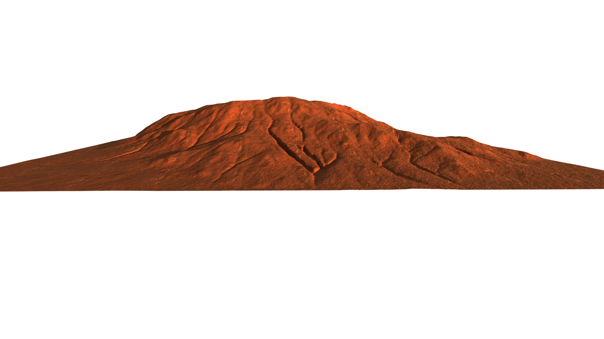 desert terrain pack Low-poly 3D model_2