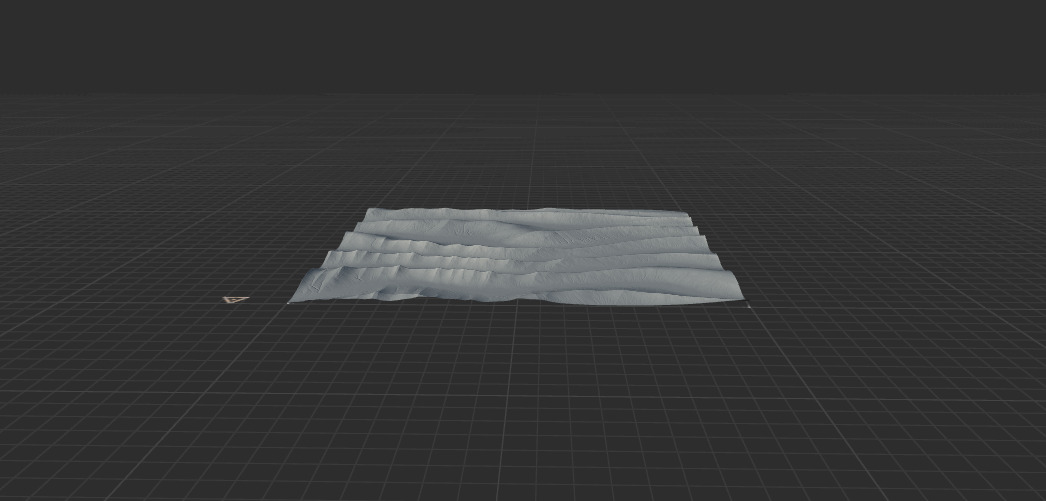 desert terrain pack Low-poly 3D model_5