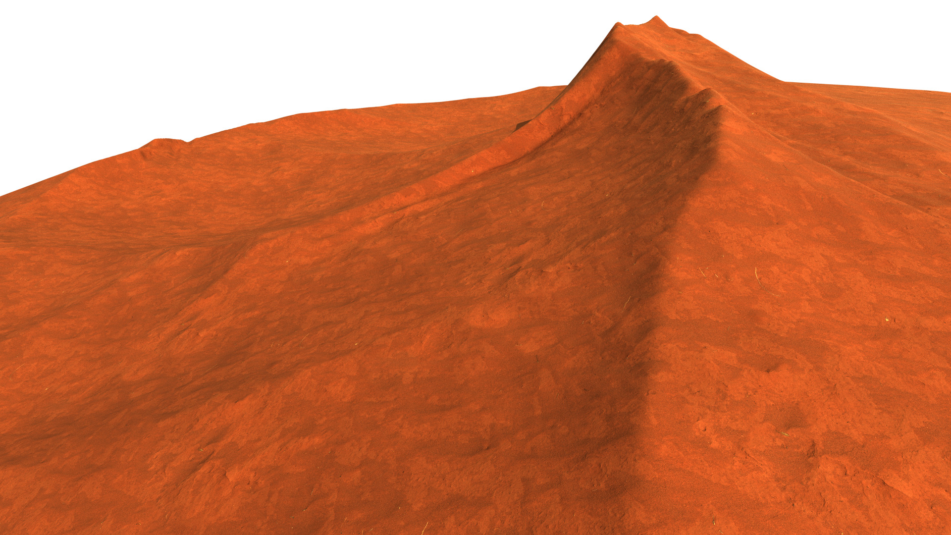 desert terrain pack Low-poly 3D model_8