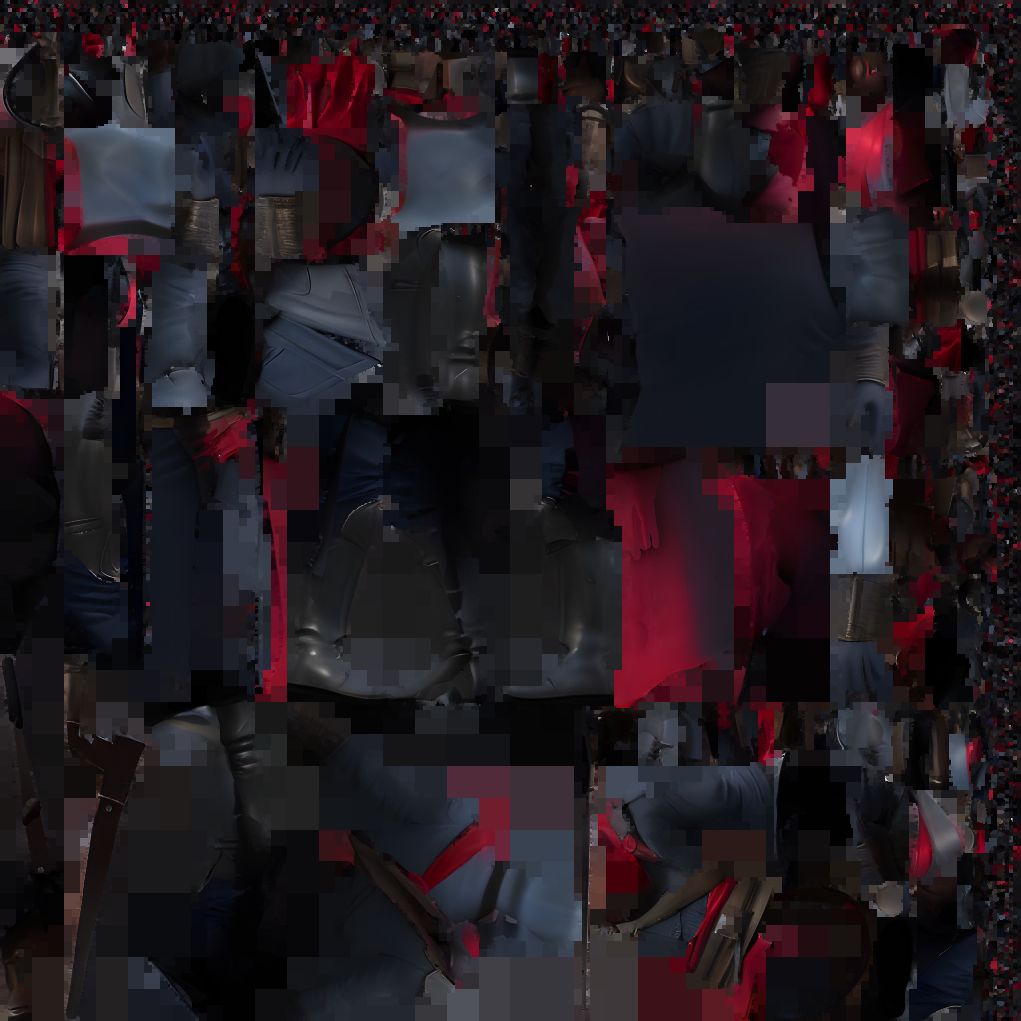 Assassin 3D Model Low-poly 3D model_4