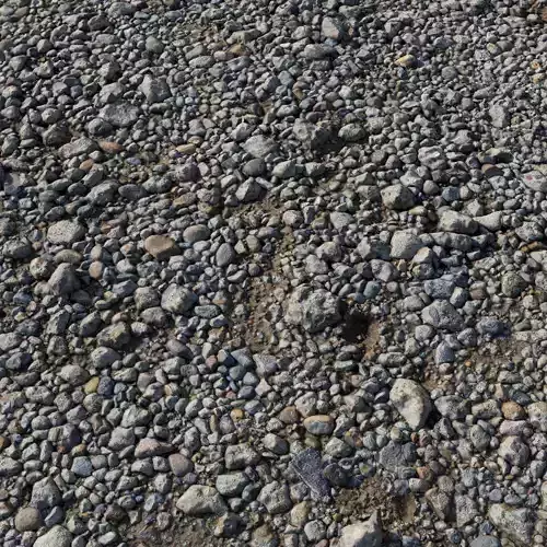 Concrete gravel material 06