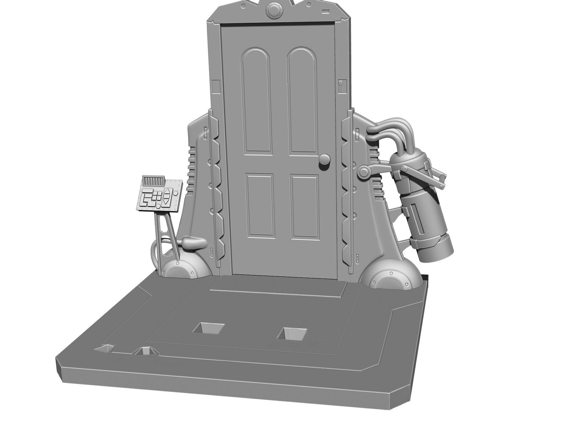 Monsters Inc for 3D printing STL 3D print model_8