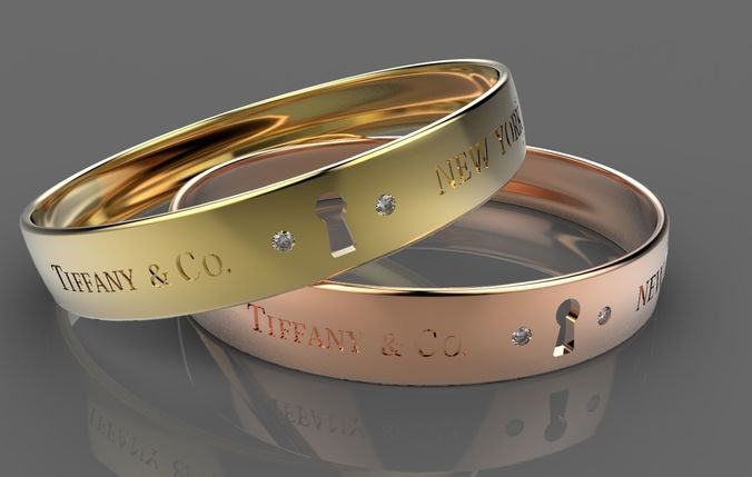 Bracelets copy Tiffany end Co 174 B 3D print model