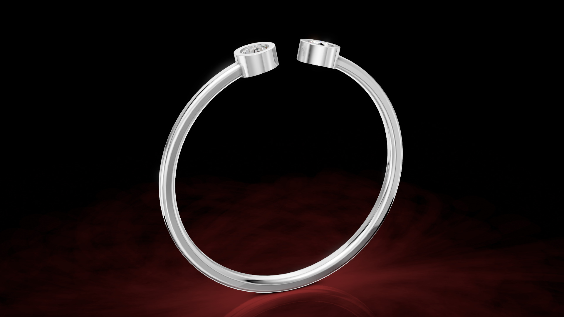 Brilliant Elegant Ring 3D print model_9