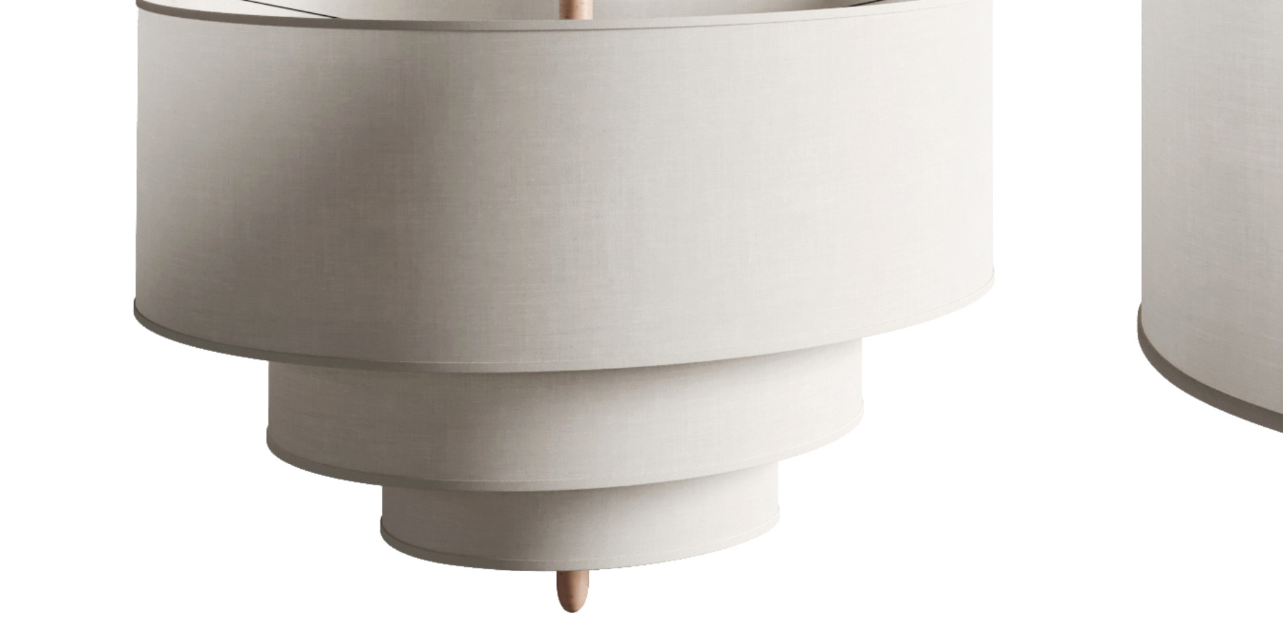 Pebbles Pendant Light Low-poly 3D model_6