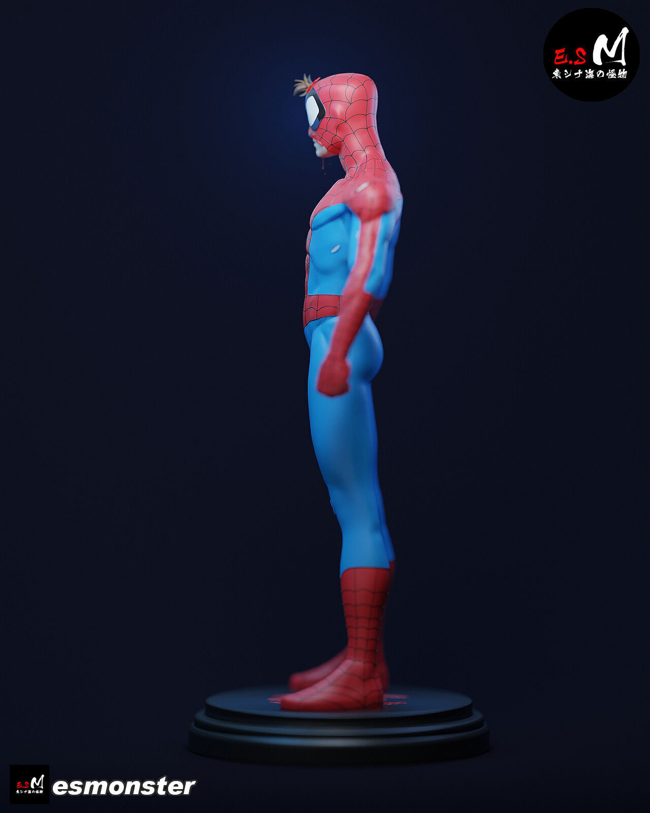 Spidey Man CHARACTER BY ESM 3D print model_11