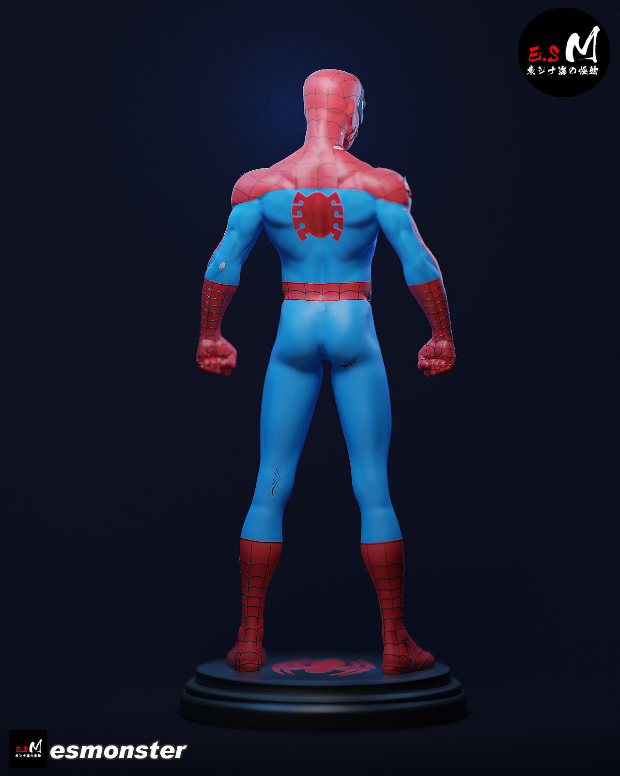 Spidey Man CHARACTER BY ESM 3D print model_9