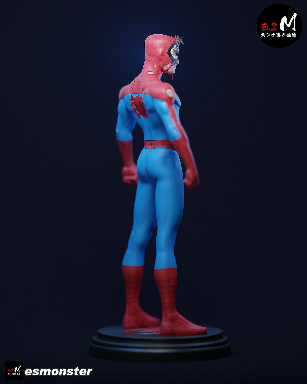 Spidey Man CHARACTER BY ESM 3D print model_8