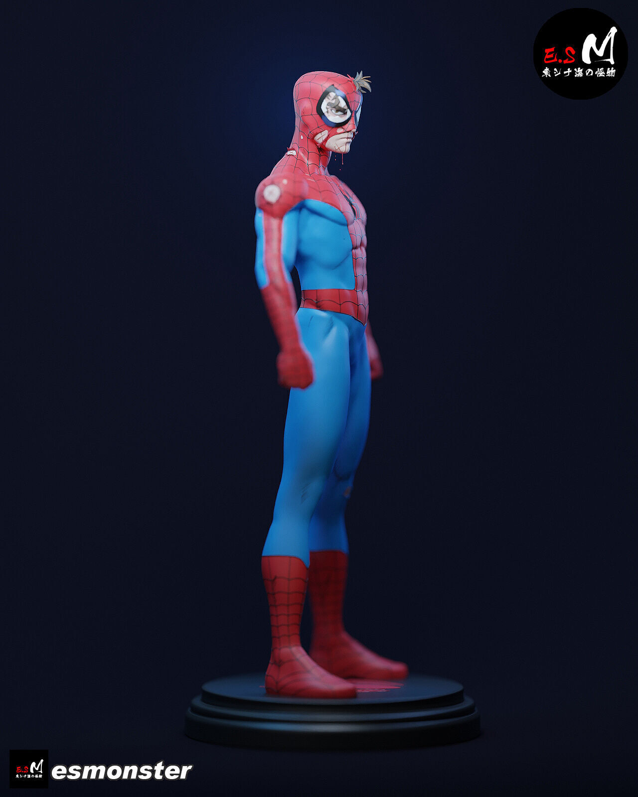 Spidey Man CHARACTER BY ESM 3D print model_7