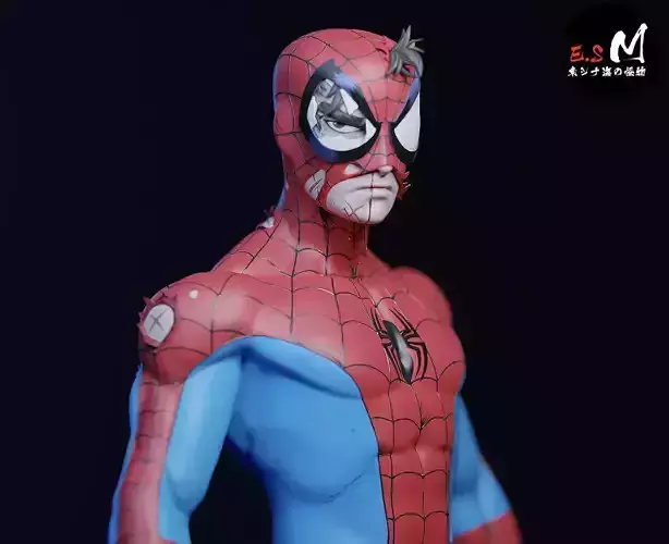 Spidey Man CHARACTER BY ESM 3D print model