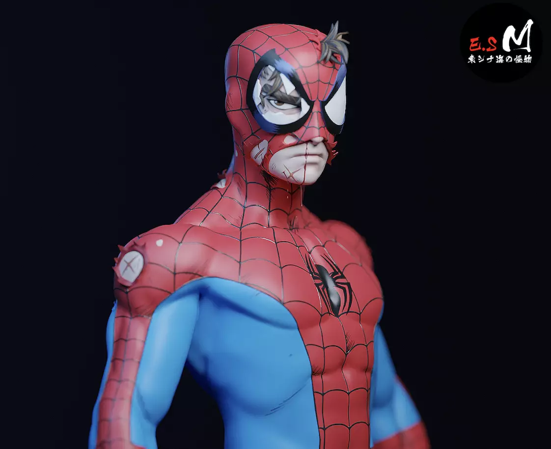 Spidey Man CHARACTER BY ESM 3D print model_0
