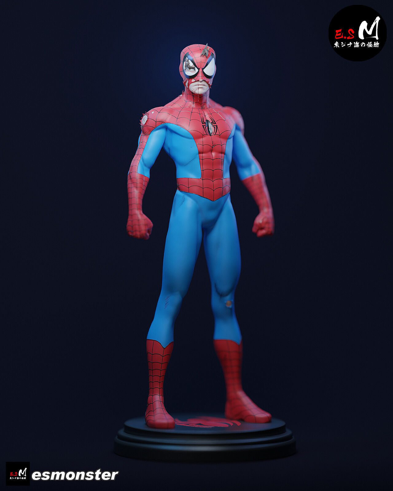 Spidey Man CHARACTER BY ESM 3D print model_6