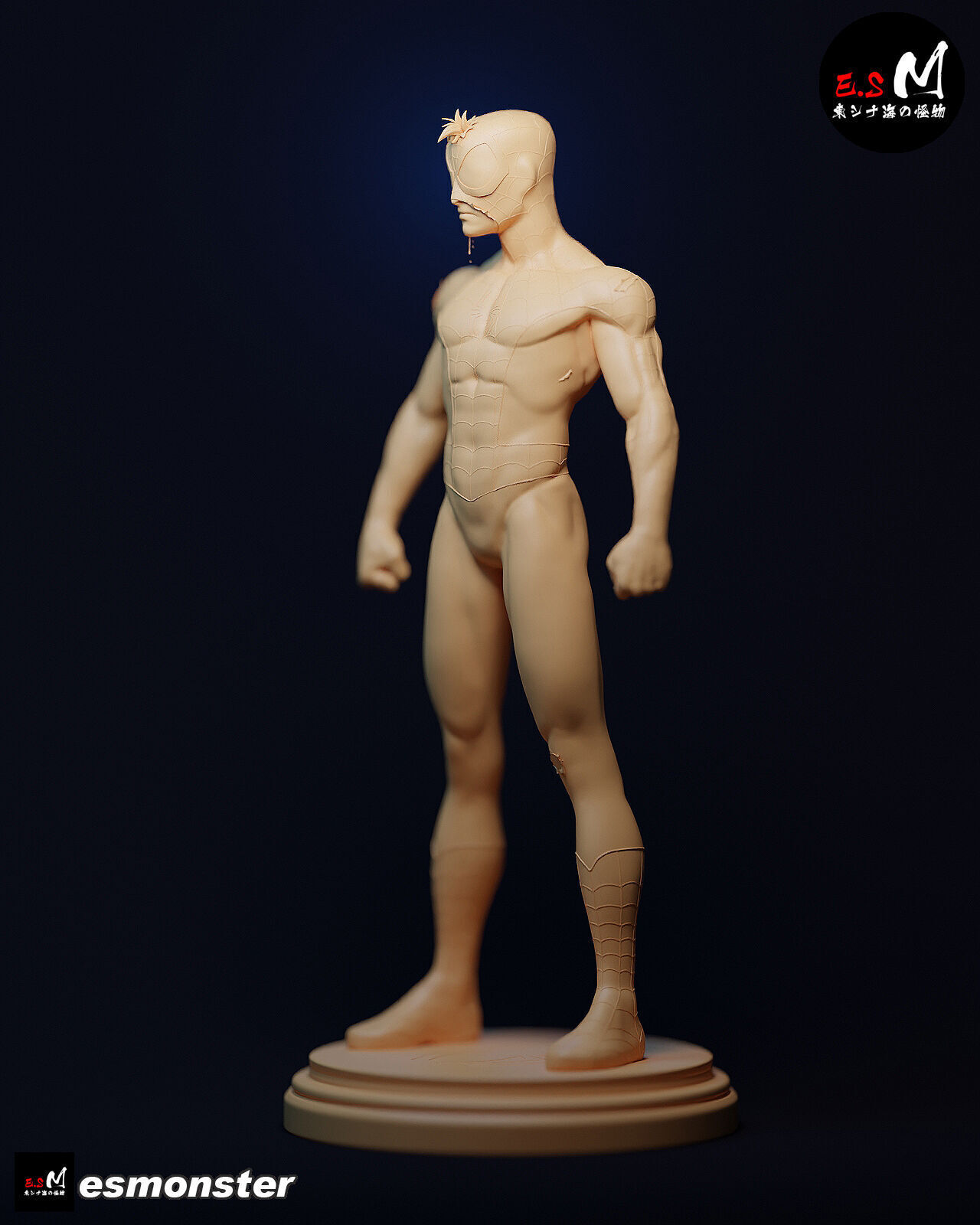 Spidey Man CHARACTER BY ESM 3D print model_20