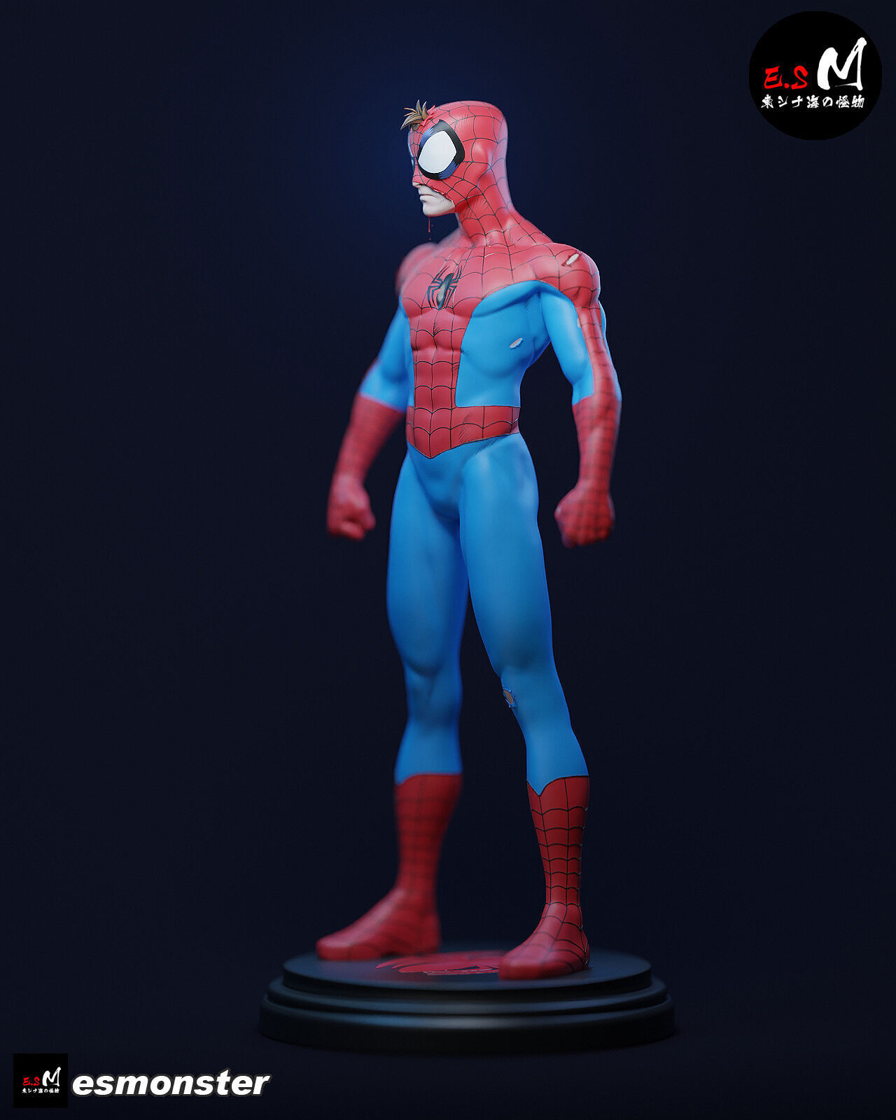 Spidey Man CHARACTER BY ESM 3D print model_12
