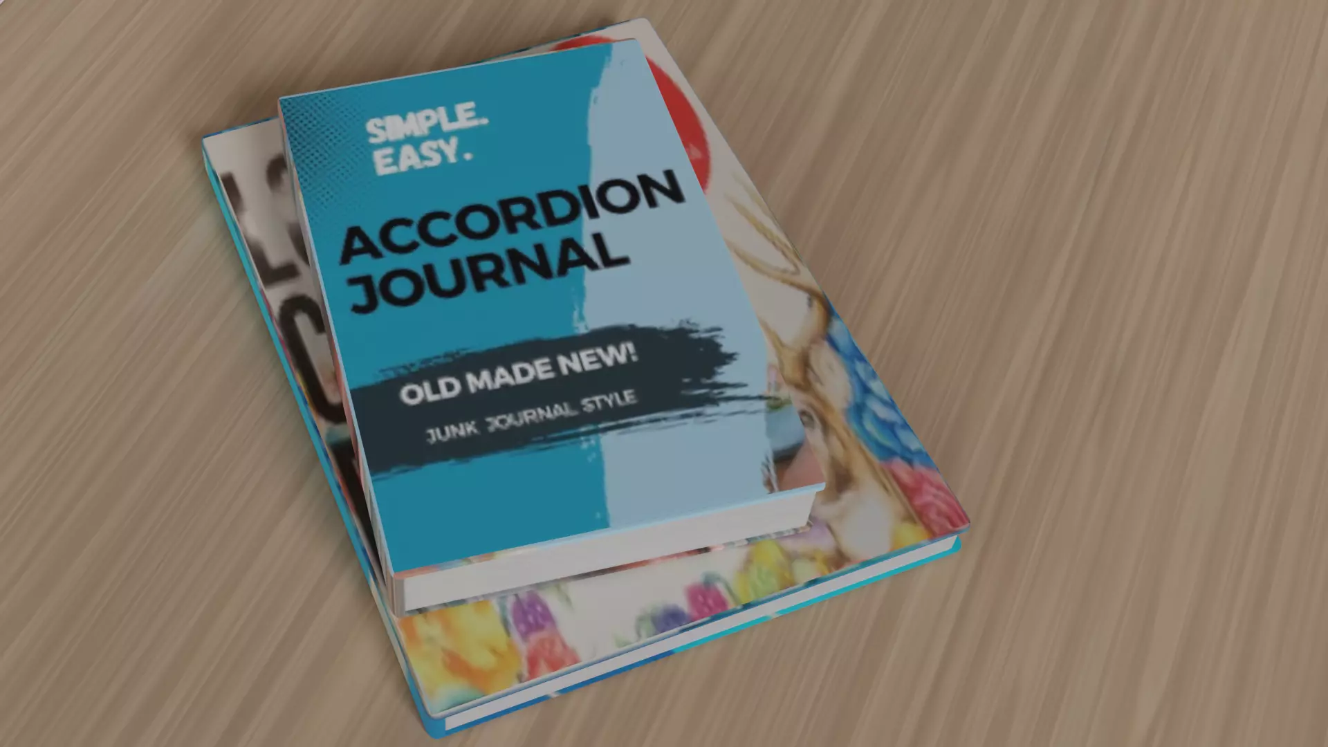 Books Set Free 3D Model for Blender Free low-poly 3D model