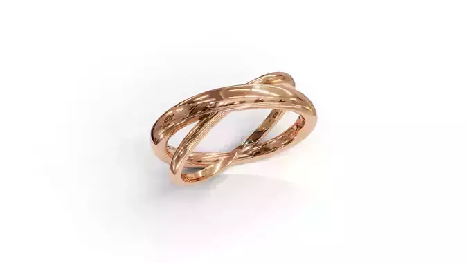 Criss cross ring 1