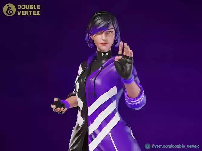 Mishima Reina - Tekken 8 Game Figure 3D print model