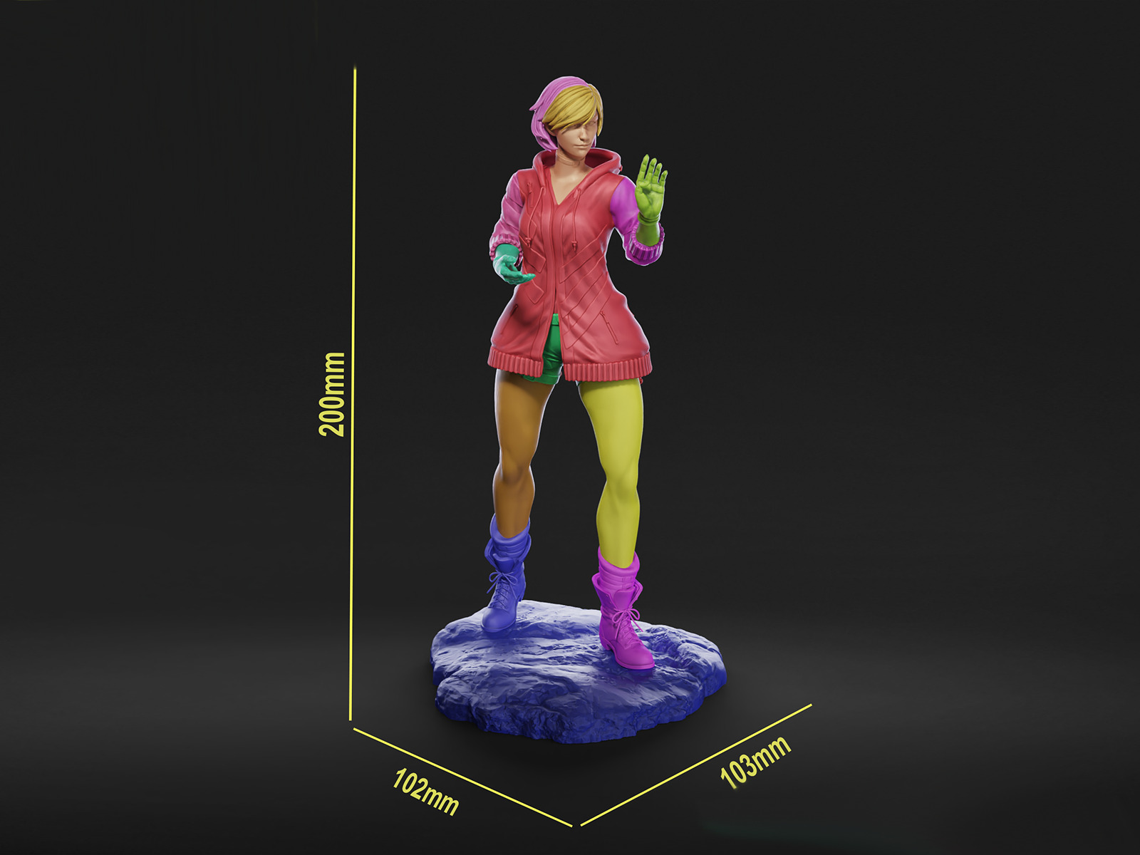 Mishima Reina - Tekken 8 Game Figure 3D model 3D printable | CGTrader