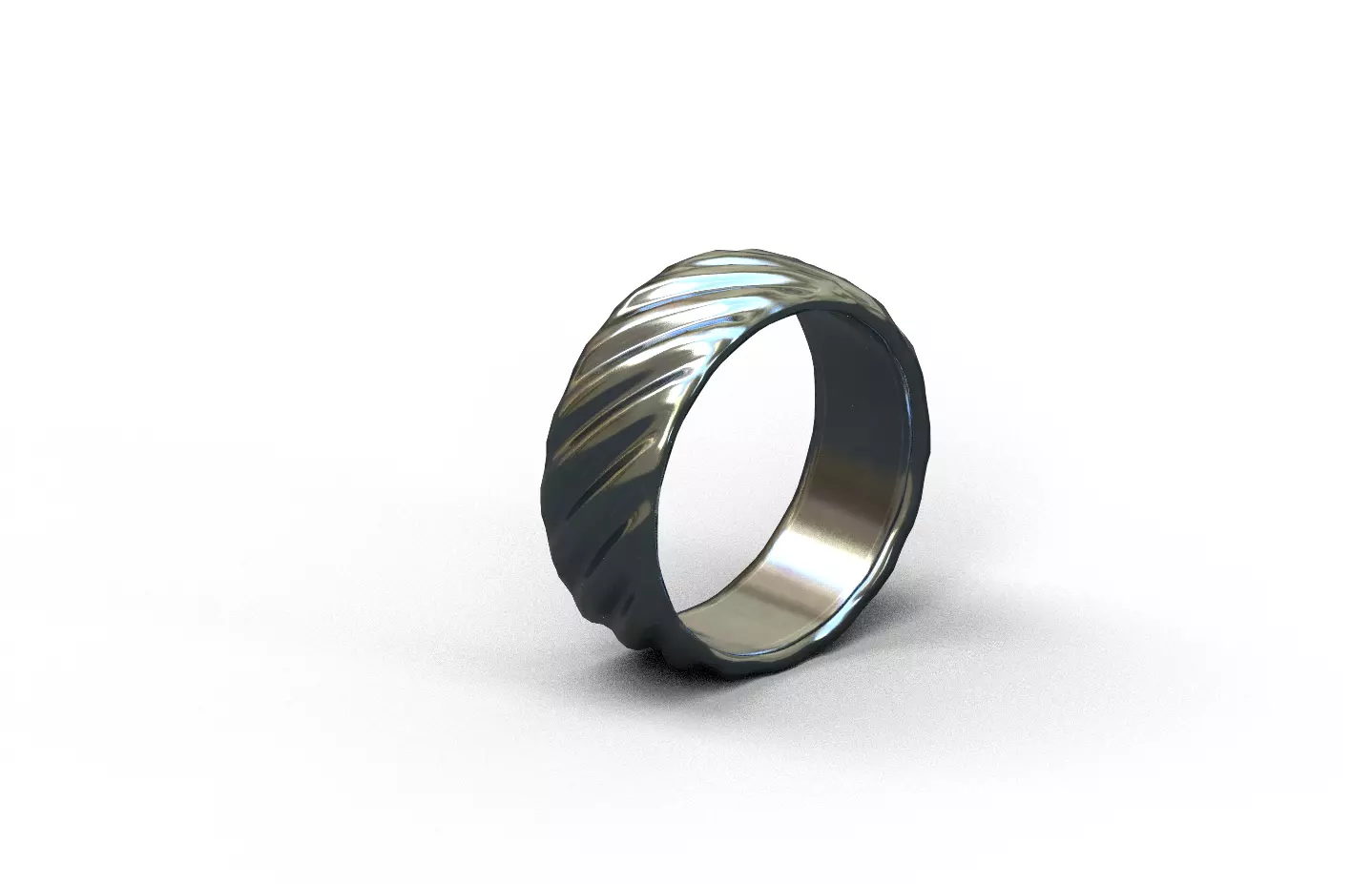 High-Quality 3D Ring Model Low-poly 3D model_0