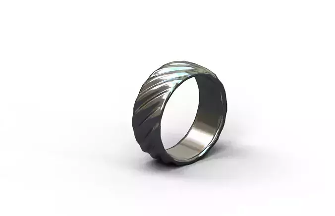 High-Quality 3D Ring Model
