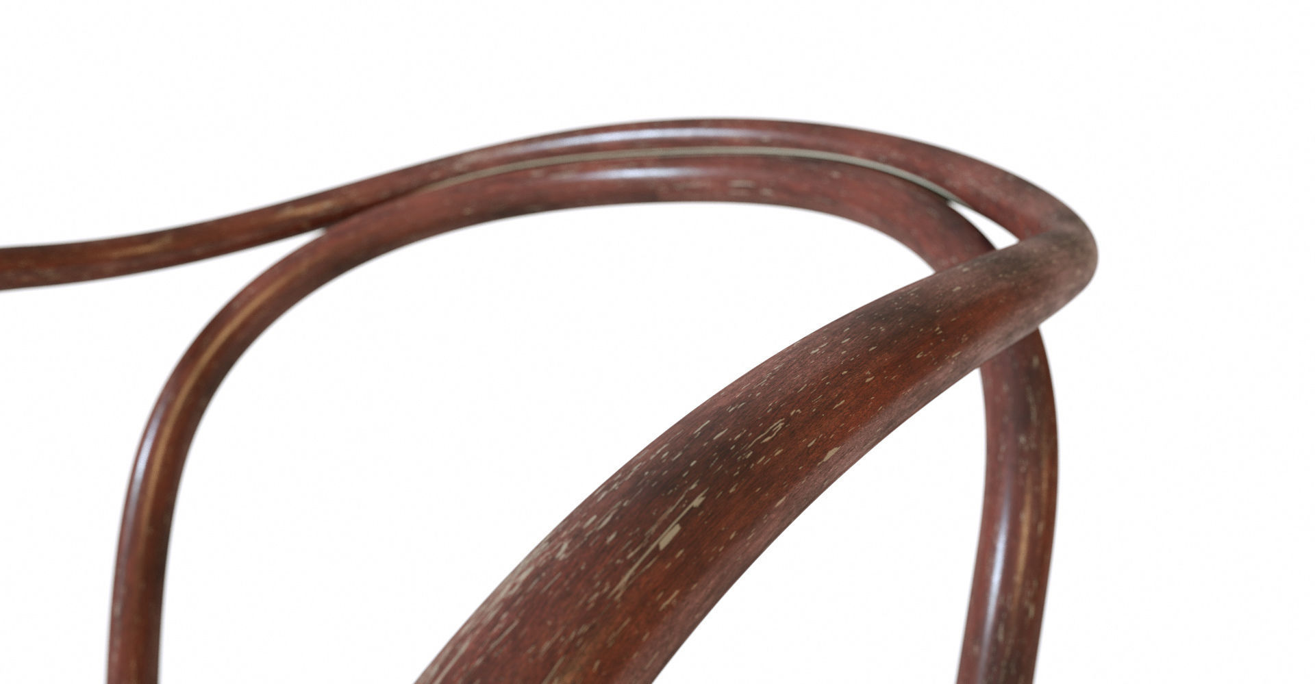 Viennese Art Nouveau Chair Free 3D model_1