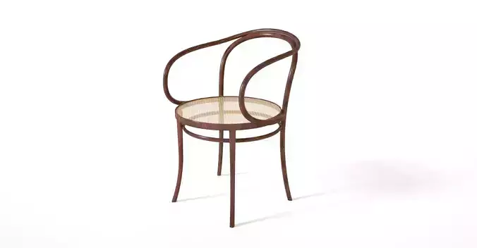 Viennese Art Nouveau Chair Free 3D model